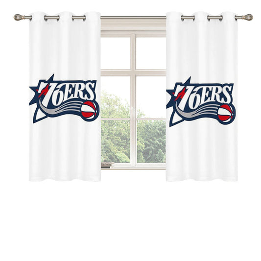 76Ers Cover Peach Skin Window Curtains