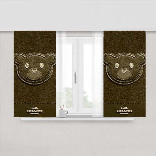 Logo Epcot Center Peach Skin Window Curtains