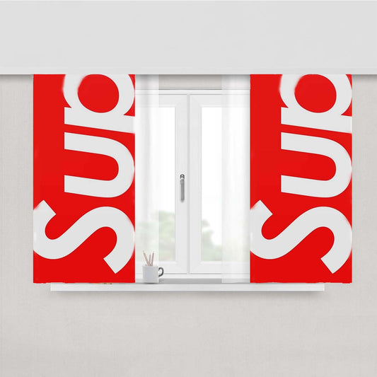 Club America Batch Logo Peach Skin Window Curtains